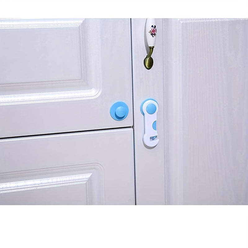 6-Pack Child Safety Locks for Cabinets and Drawers