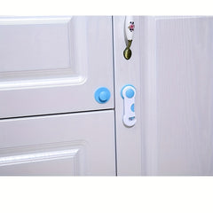 6-Pack Child Safety Locks for Cabinets and Drawers