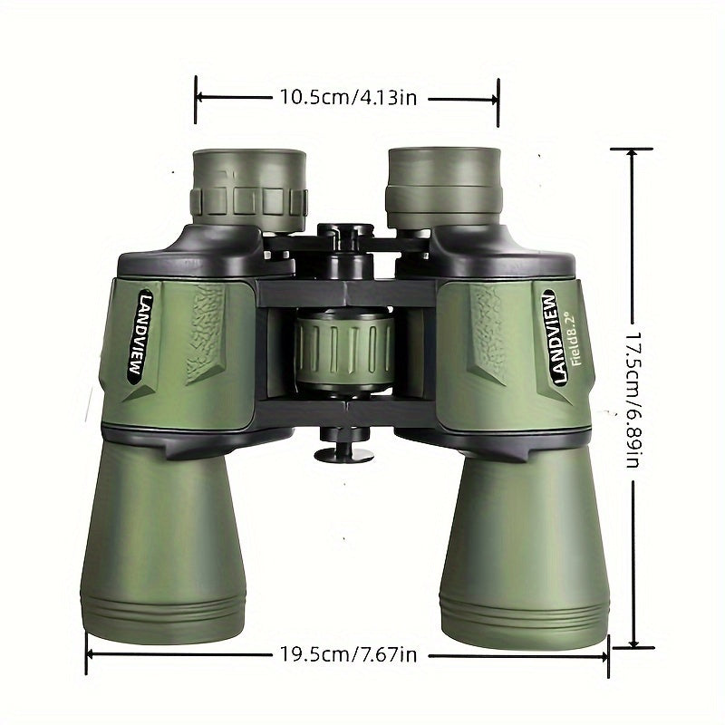 20x50 Waterproof Binoculars HD Portable for Travel Camping Hiking