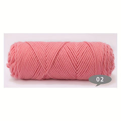 1pc 100 Acrylic 8 strand Lover Cotton Wool Hand knitted Medium Thick Wool