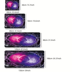 Soft and Waterproof 3D Flannel Kitchen Floor Mat Non-slip Rug