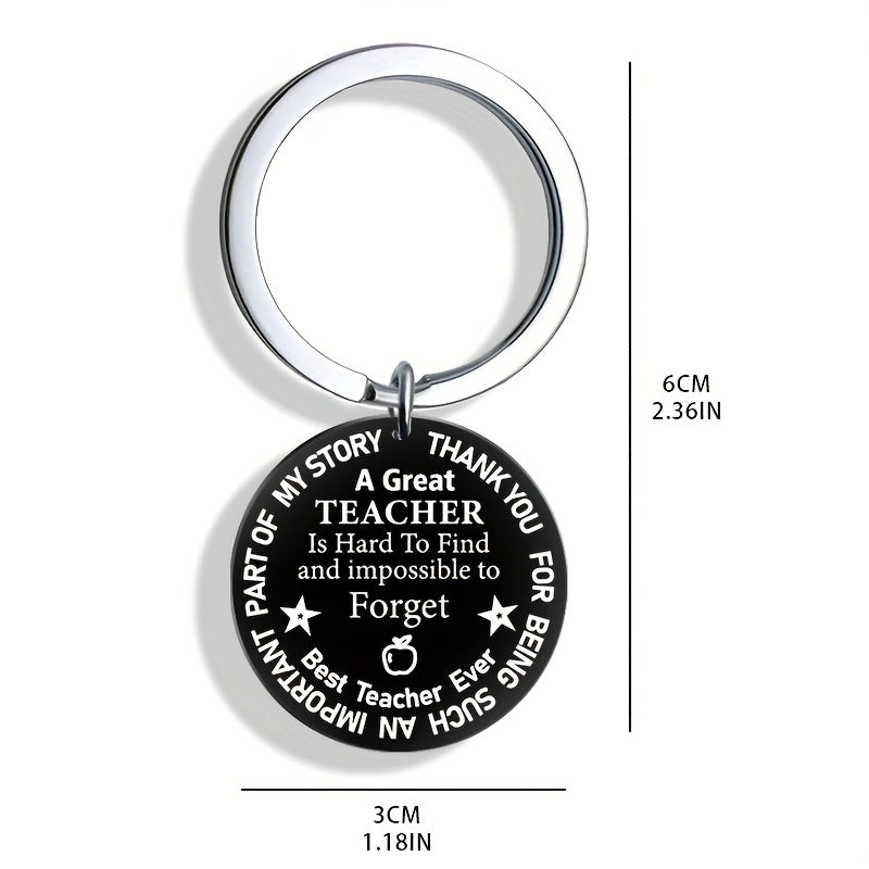 Teacher's Keychain Gift Christmas Birthday Key Rings