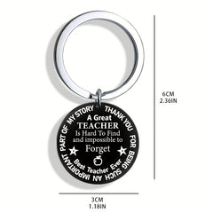 Teacher's Keychain Gift Christmas Birthday Key Rings