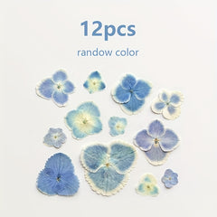 Hydrangea Dried Flower Resin Embossed DIY Kit
