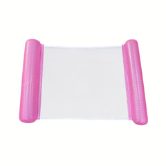Pearlized Dual Tube Water Hammock Pool Float Lounger Beach Holidays Mixed Colors