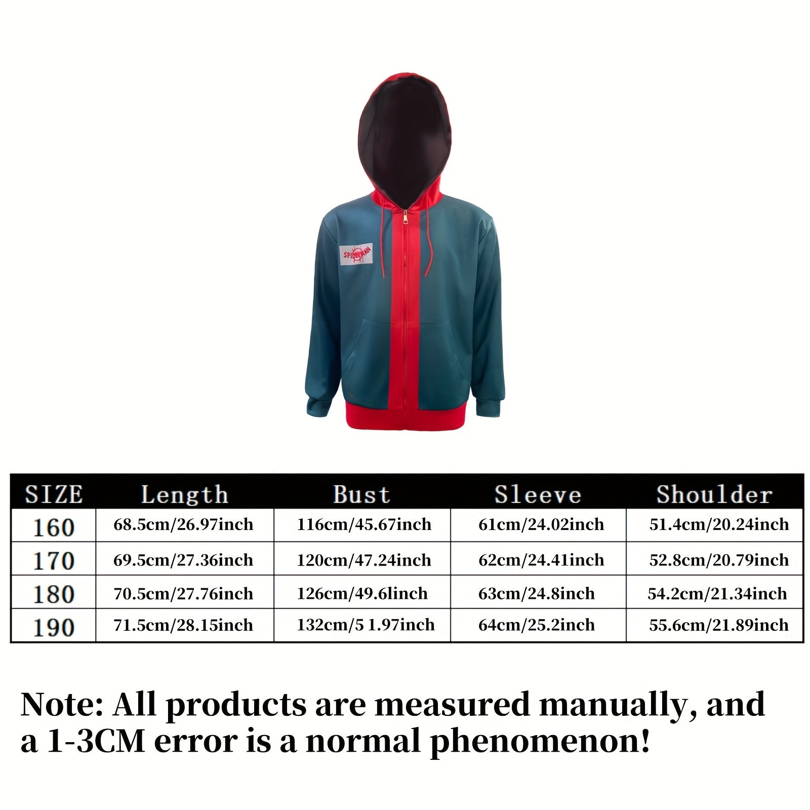 Spider Man Miles Dress Up Set Hooded Sweatshirt Role Playing Set