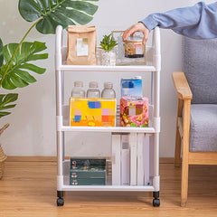 1pc Storage Rack Trolley Storage Rack grid Capacity Home Organization