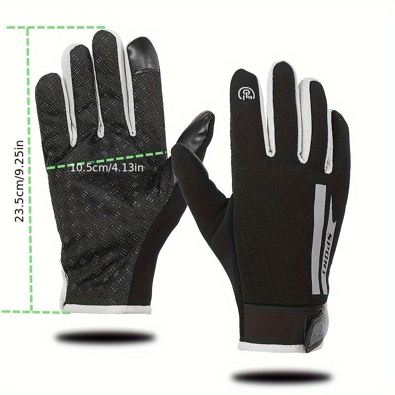 Winter Warm Gloves Touch Screen Thermal Gloves Perfect For Cycling Running