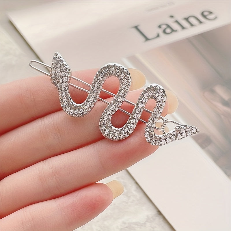 Halloween Snake Hairpin Vintage Hair Clip Accessories