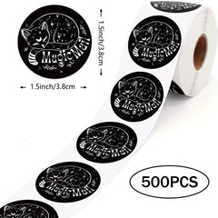 500pcs Thank You Stickers Small Business Envelopes Funny Magic Mail Stickers