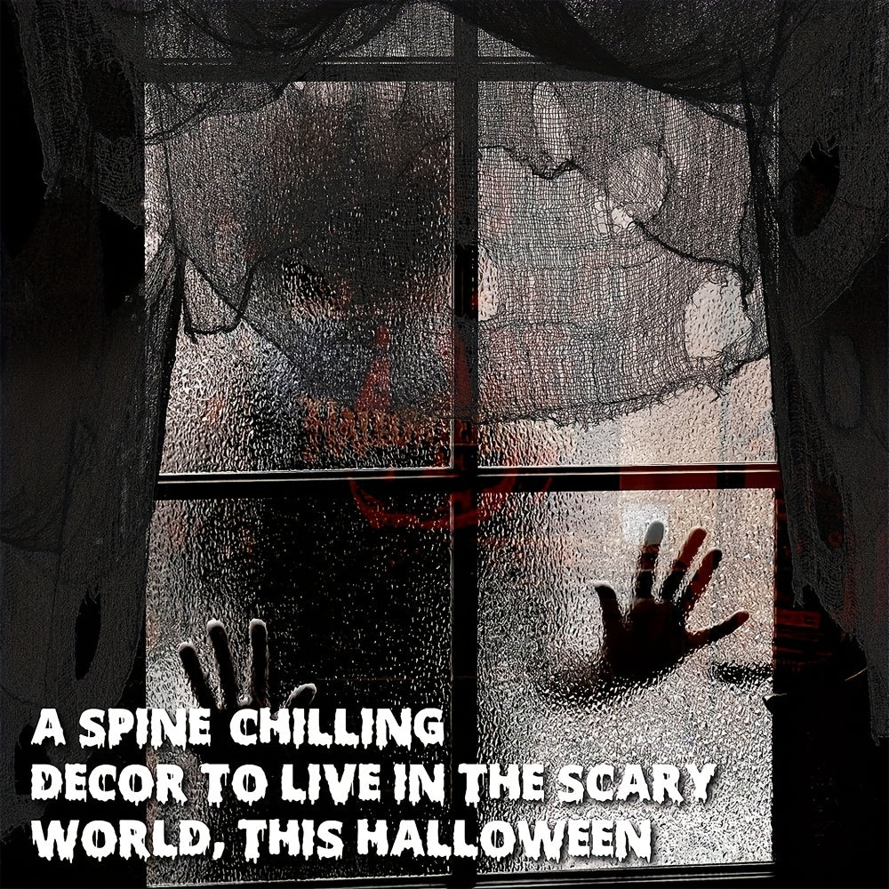 Halloween Gauze Haunted House Horror Decoration Layout 72in