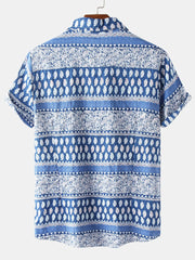 Men's Slim Fit Hawaiian Shirts - Ideal for Summer