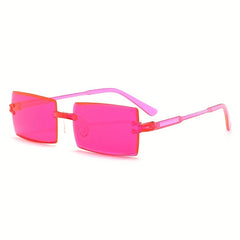 Kids Square Frame Sunglasses Party Dress Up Props Glasses