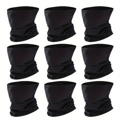 6pcs Men's Cycling Face Neck Gaiter for Outdoor Sports