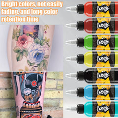 14 Colors Tattoo Ink Set Professional Tattoo Pigment Set