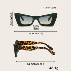 Square Ladies Sunglasses UV400 Protection