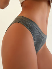 3pcs Menstrual Period Panties Full Coverage Anti Leak Women's Underwear
