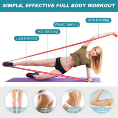 Natural Rubber Fitness Resistance Band Gym Training Yoga Pilates