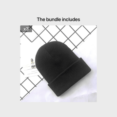 Newborn Infant Beanie Knit Hat Winter Warm Cap For Baby