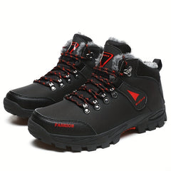 Men's Hiking Boots Durable Non Slip Warm for Fall Winter