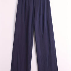 Wide Leg Elastic Waist Pants for Women