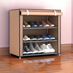 1pc Shoe Rack Dustproof Shoe Cabinet Shoes Storage Rack