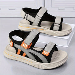 Men's Casual Breathable Sandals Hook Loop Fastener