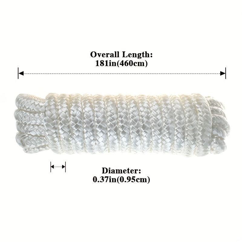 Marine Double Braided Nylon Dock Line Boat Mooring Rope