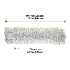 Marine Double Braided Nylon Dock Line Boat Mooring Rope