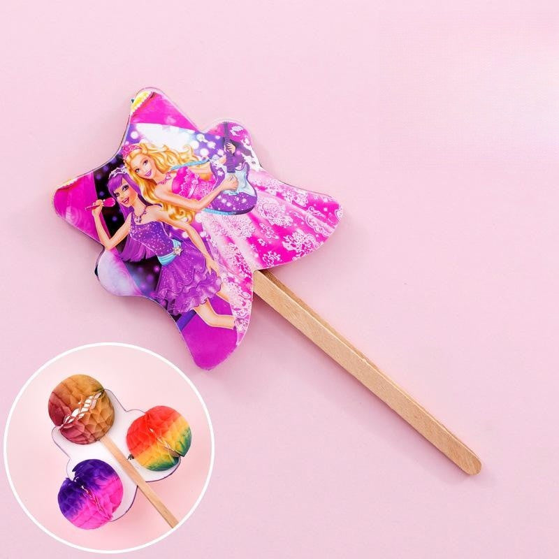 DIY Puzzle Toy Paper Flip Flower Variety God Flower Play Paper Change Flower Toy