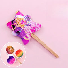 DIY Puzzle Toy Paper Flip Flower Variety God Flower Play Paper Change Flower Toy