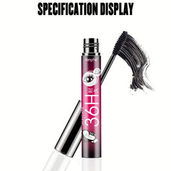 Thick Fiber Mascara Long Lasting Curling Holding Natural Effect Waterproof