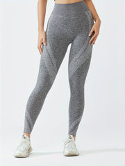 High Stretch Yoga Leggings Wide Waistband Sports Workout Tight Pants