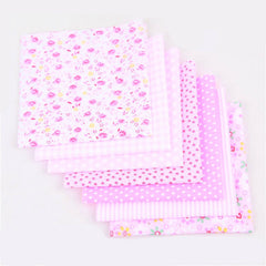 7pcs Large Cloth DIY Cotton Patchwork Doll Decorative Strips