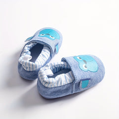 Baby Boys Monkey Slip On Household Slippers 0-24 Months