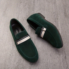 Men's Slip On Loafers Assorted Colors Smart Casual Dress Shoes