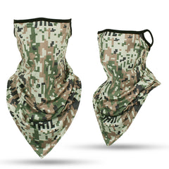 Camouflage Neck Gaiter Face Mask for Riding Fishing Hiking