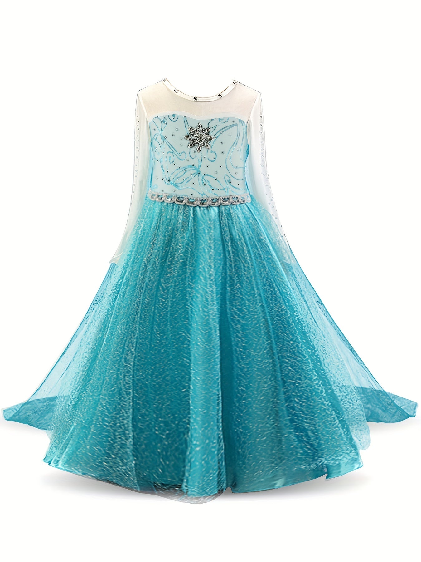 Princess Dress with Diamonds Tulle Halloween Costume