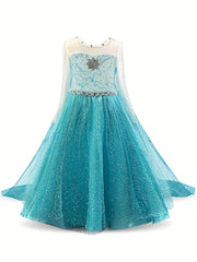 Princess Dress with Diamonds Tulle Halloween Costume