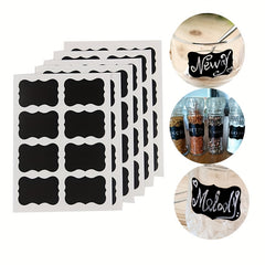 Glass Bottle Label Sticker Small Blackboard Label Decorative Message