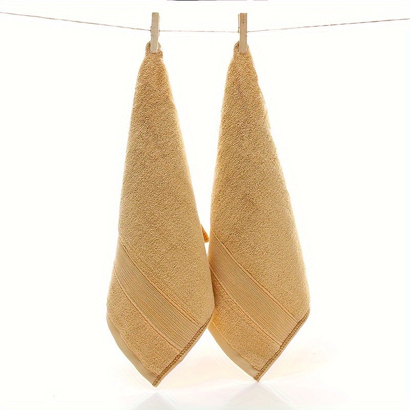 7pcs Thickened Cotton Face Towels Bath Towels 35