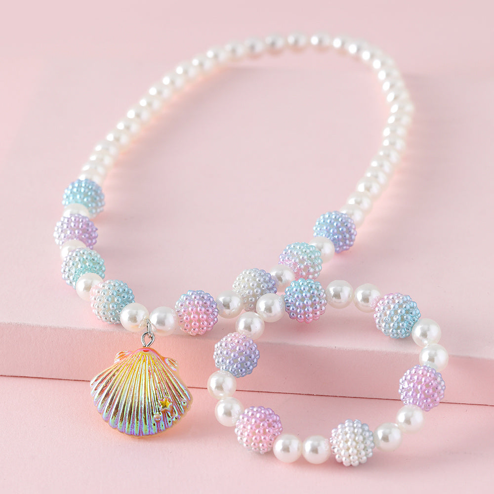 Kids Bracelet Necklace Set for Girls