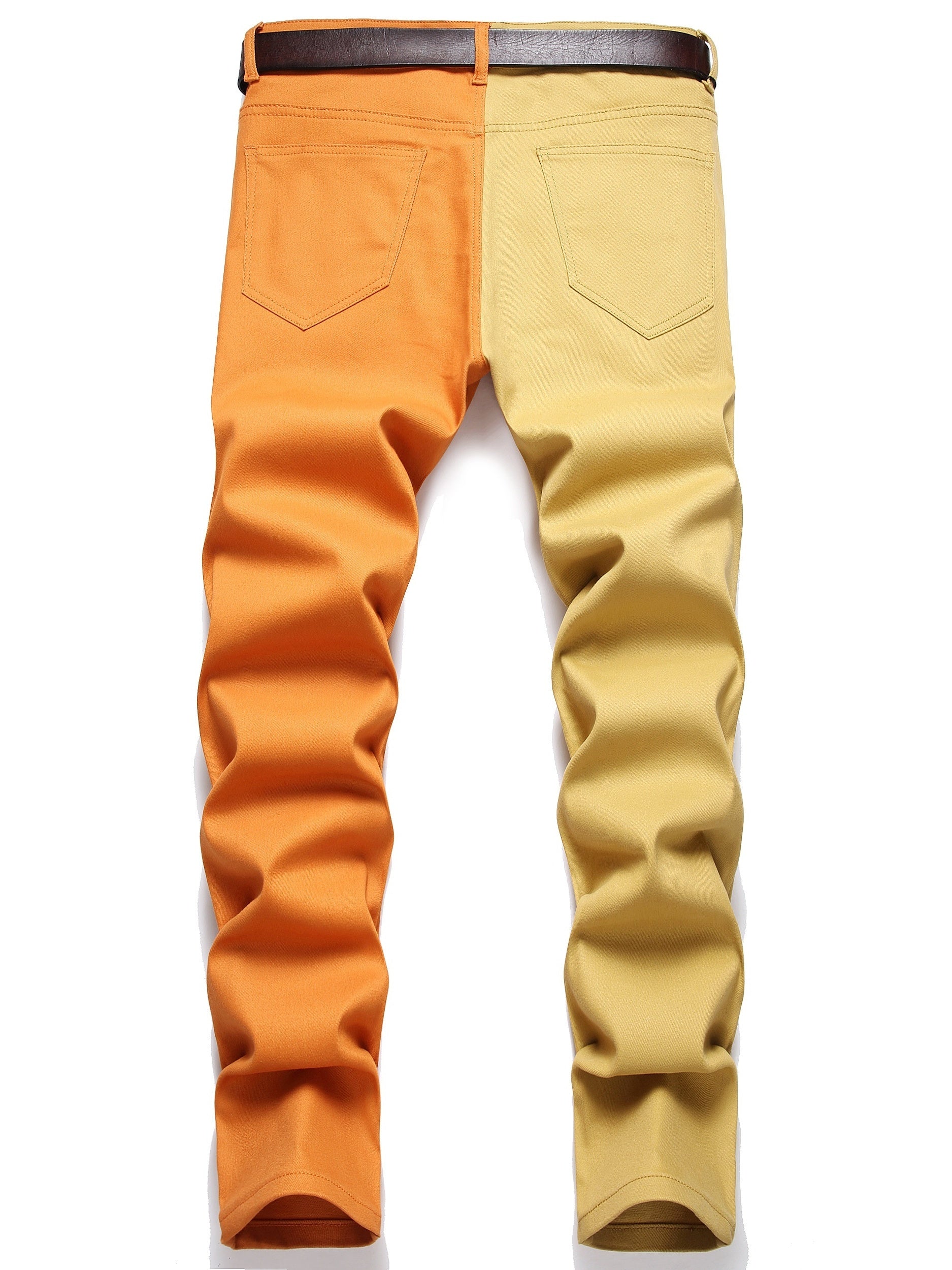 Men's Street Style Stretch Denim Pants