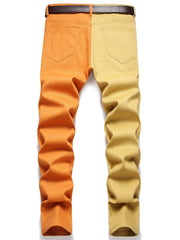 Men's Street Style Stretch Denim Pants