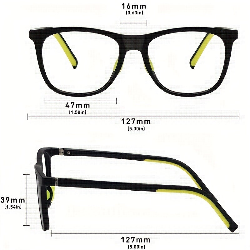 Anti Light TR90 Frame Sports Glasses for Boys