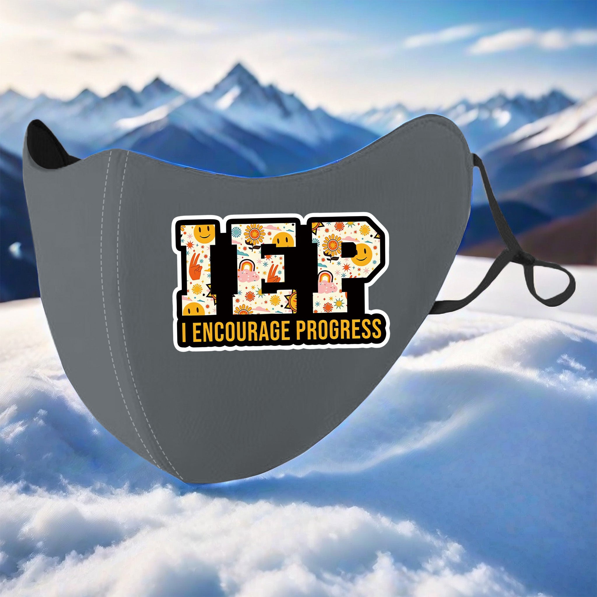 3D Printed Fleece Lined Face Mask for Men