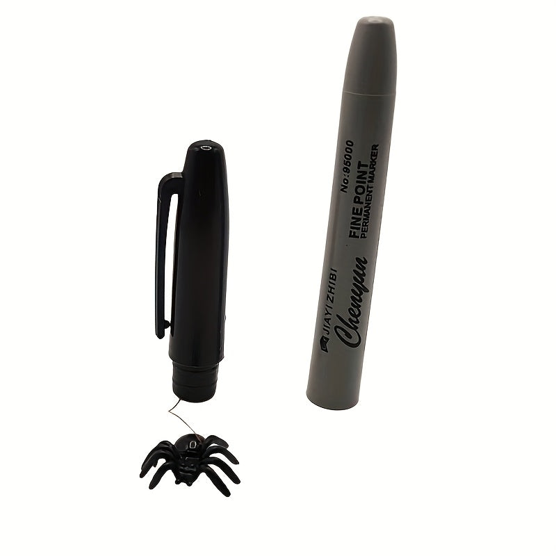 Magic Pen Prank Gift Lightweight Plastic Realistic Spider Dispensing Gadget