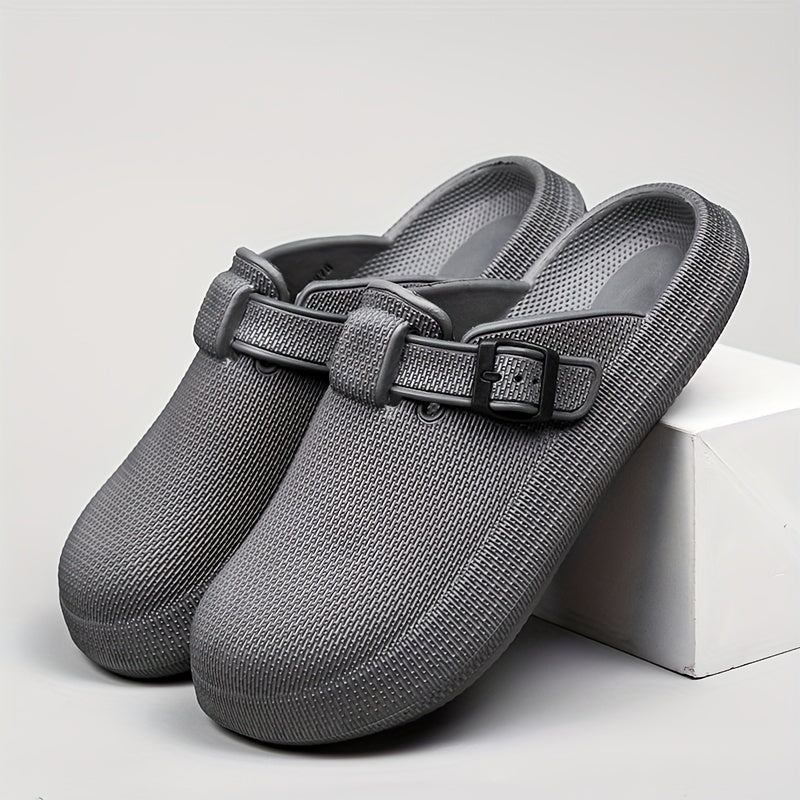 Men's Clogs Closed Toe Sandals Soft Sole Outdoor Mules Garden Shoes