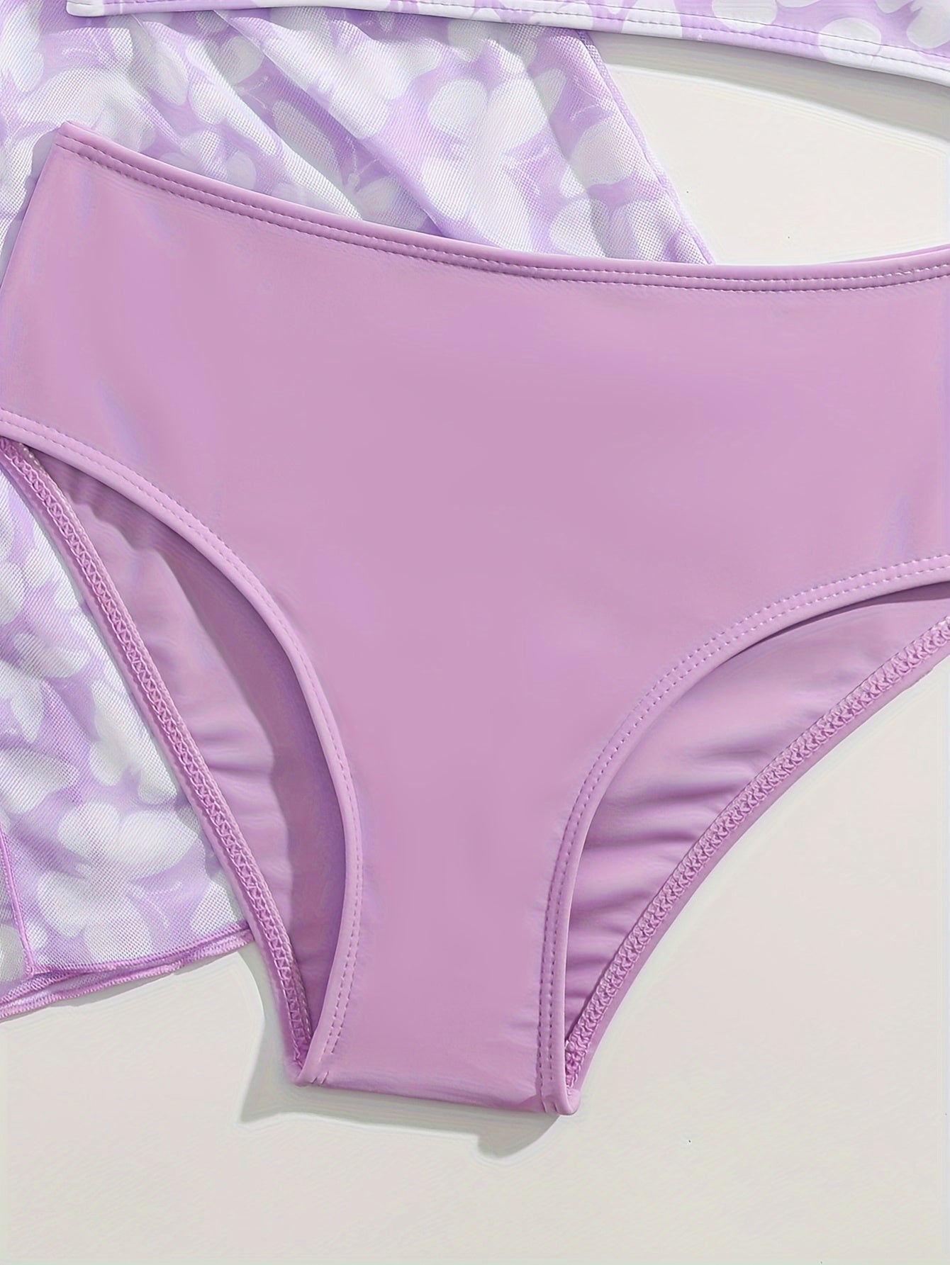Girls 3pcs Swimsuit Sets Outerwear Top briefs Kids Clothes