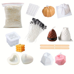 Geometric Silicone Aromatherapy Candle Mold Kit